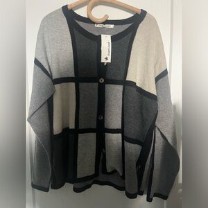 NWT MANSTED LAMBSWOOL CARDIGAN